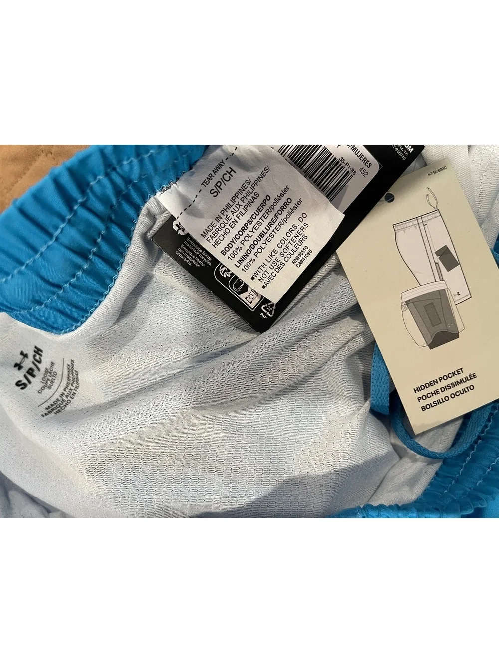 Under Armour Women's Blue Running Shorts Size Small